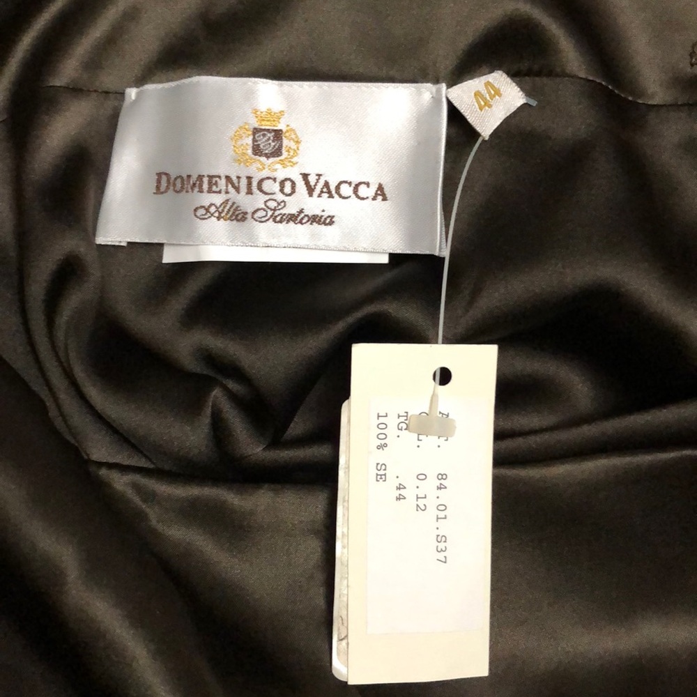 🌺🌺DOMENICO VACCA SILK SKIRT SIZE 44 - Picture 4 of 5